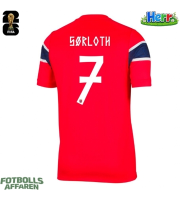 Norge Alexander Sorloth #7 Hemmatröja VM 2026 Kortärmad